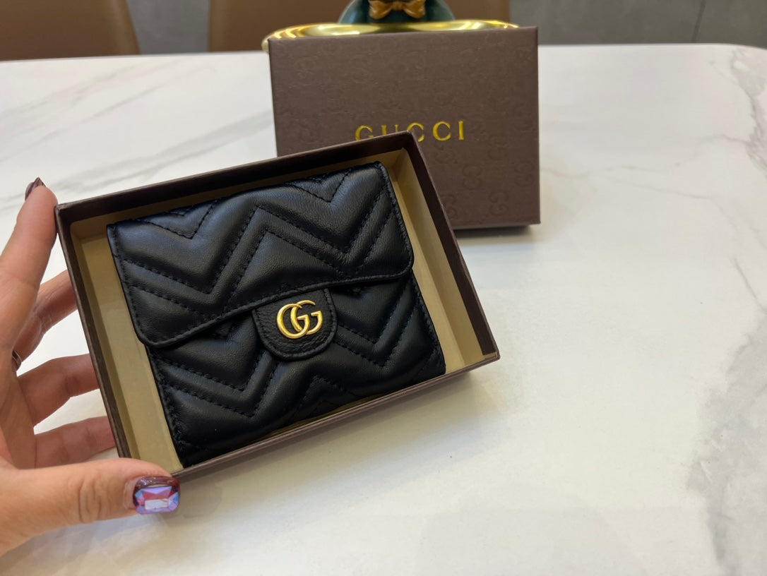 【GUCCI】関税負担なしGUCCI 〔GGマーモント〕 コイン&紙幣 カードケース