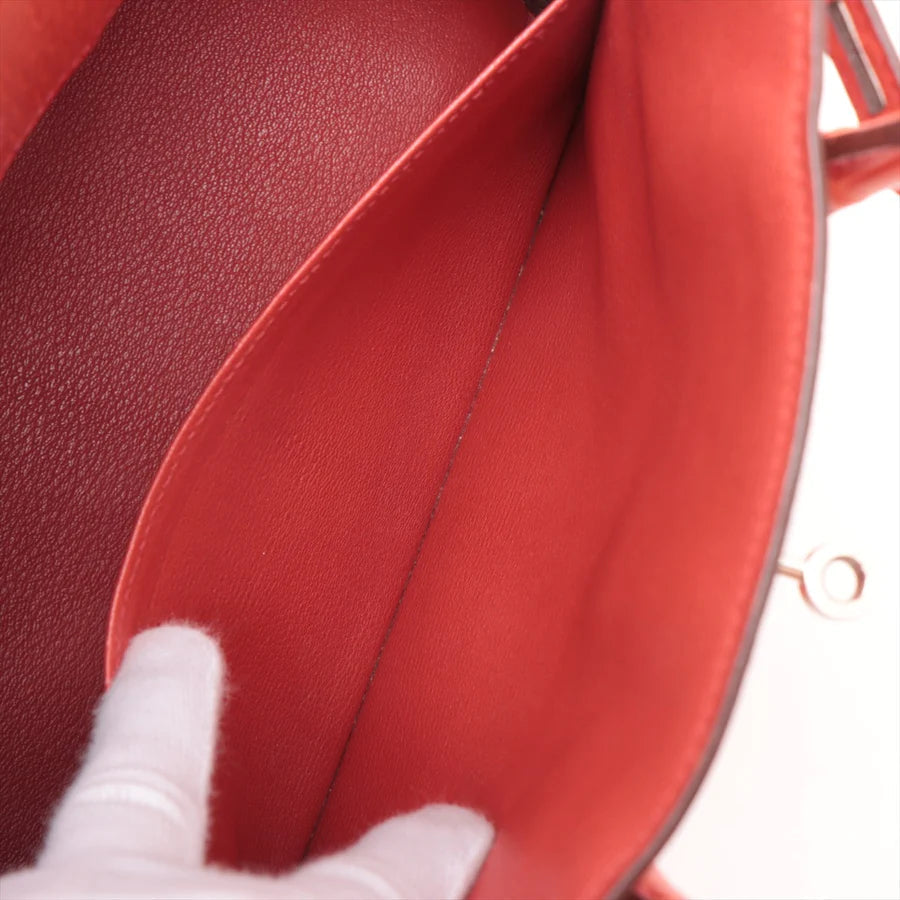 エルメス バーキン30 ポロサスマット ルージュインディアン シルバー金具