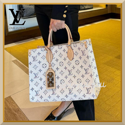 【エレガント】Louis Vuitton オンザゴー MM トートバッグ M24708