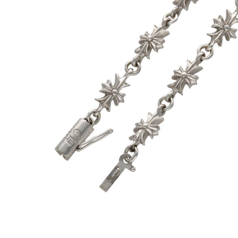 クロムハーツ/Chrome Hearts サイズ:18inch 【18KWG TNY CRSF CH PLS18/タイニーファットクロス】