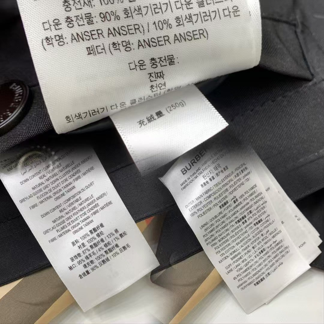 【BUREERRY公式 旗艦店】(バーバリー)ダウンジャケット、ご好評に付き再入荷!!