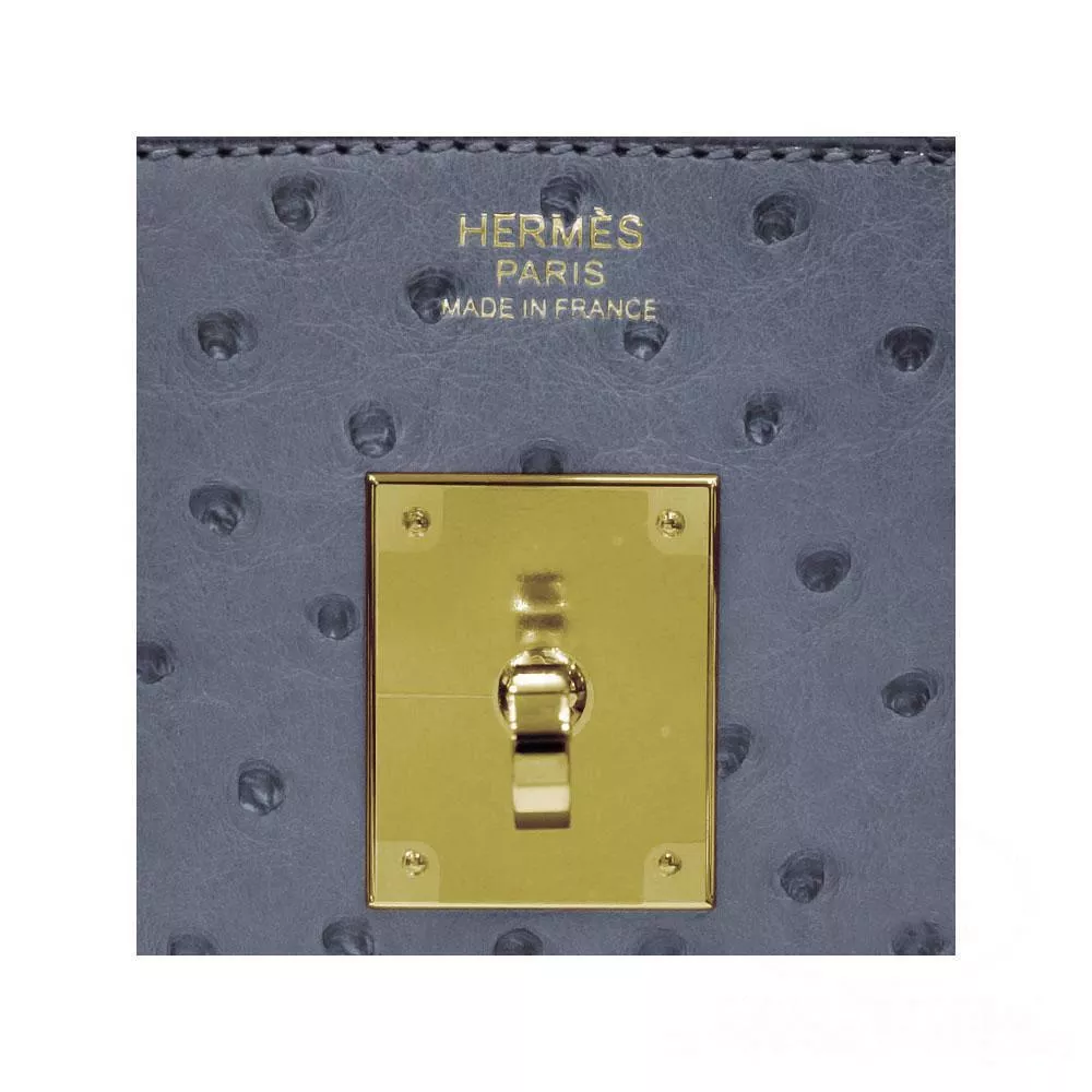 【HERMES】エルメス バーキン 30cm オーストリッチ ゴールド金具
