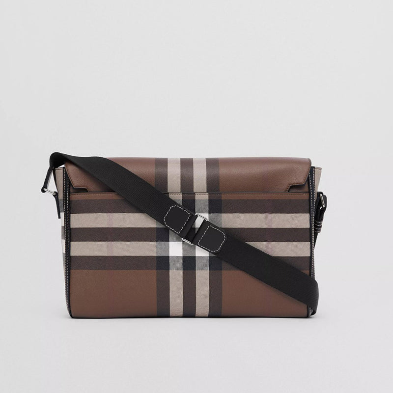 【BURBERRY】バーバリー チェック ラージメッセンジャーバッグ