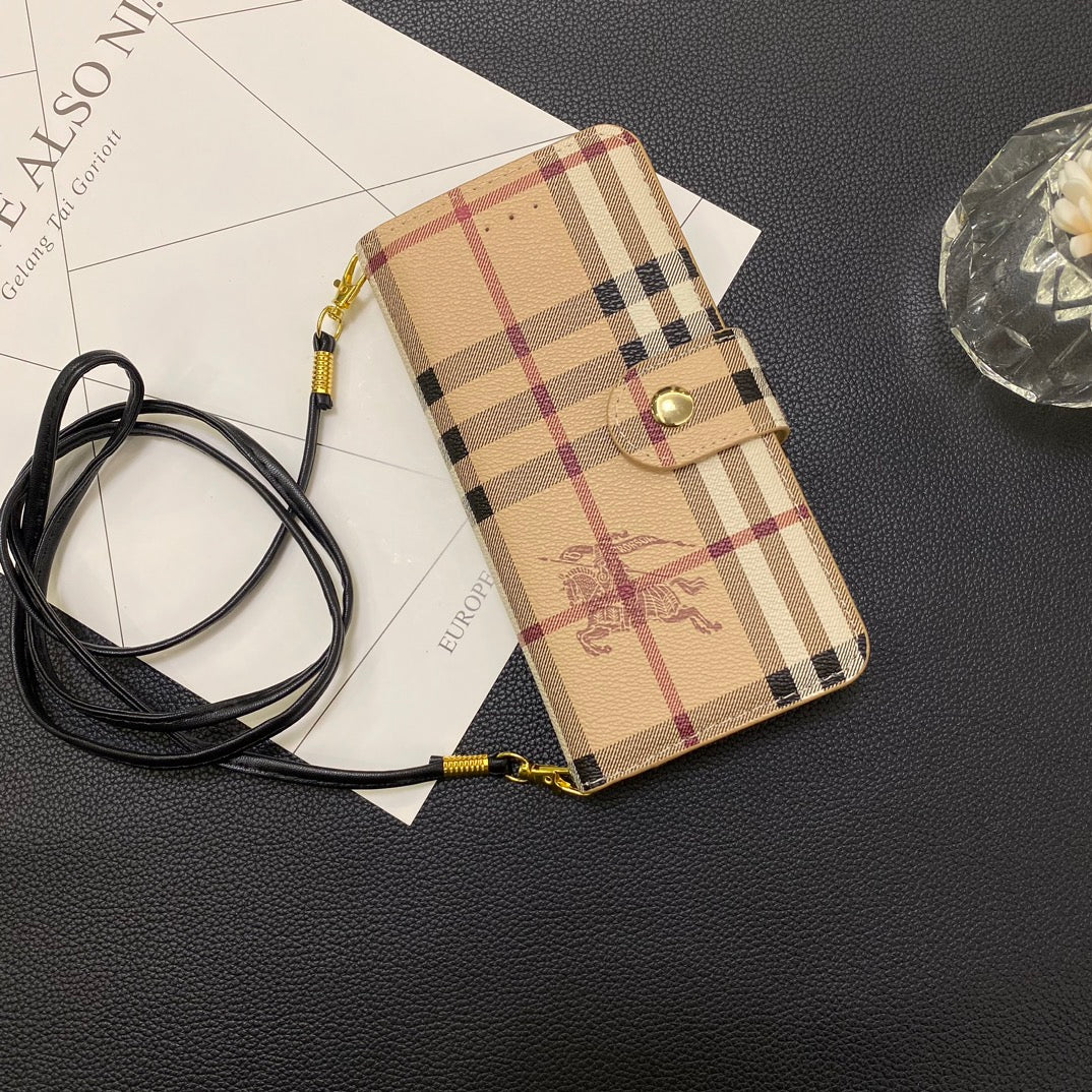 Burberryフリップフォンケース zm