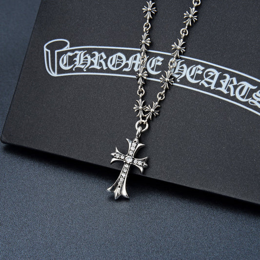 【Chrome Hearts】ネックレス、新しいネックレス万能シンプルファッションオーナメント 60cm