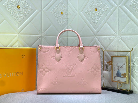 【LOUIS VUITTON】LV 新品ONTHEGO ミディアム ハンドバッグ