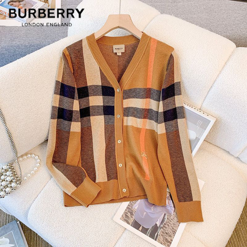 Burberry秋冬の新作Vネックカーディガン05 SS95652
