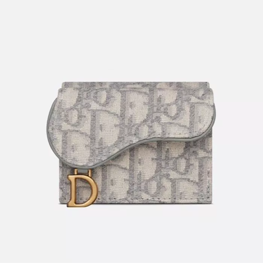 【DIOR】【送料無料】【代金引換】国内発送 ディオール SADDLE コンパクトウォレット 財布