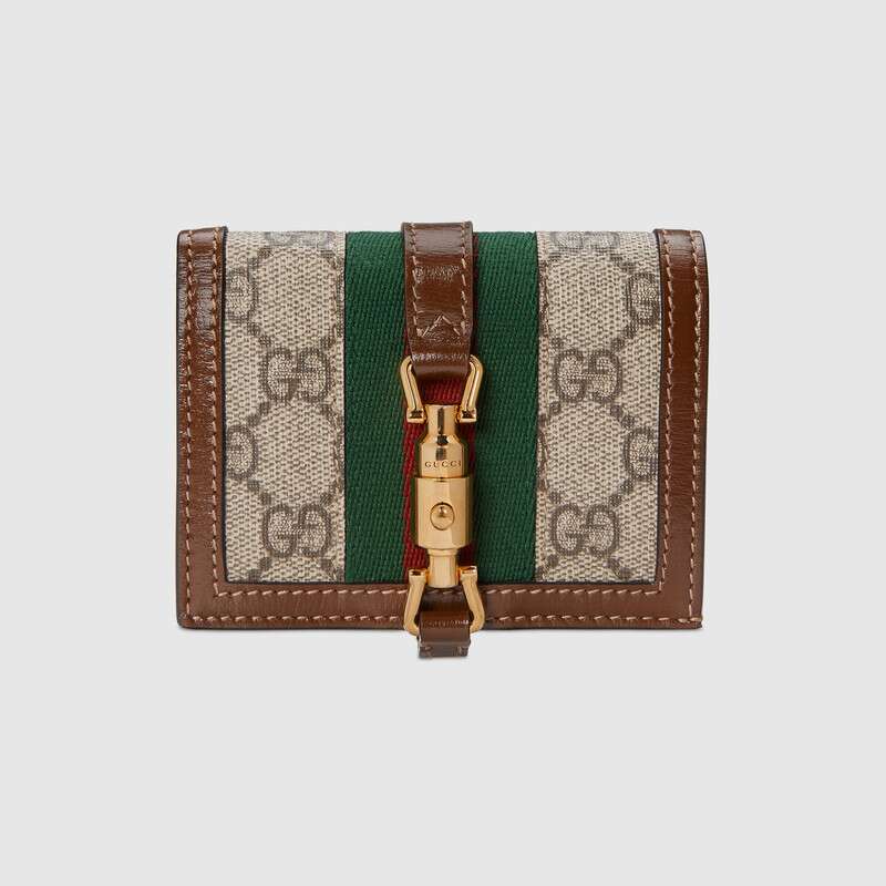 【GUCCI】直営 ジャッキー カードケース ウォレット モノグラム