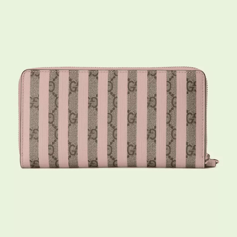 【GUCCI】GGスプリーム ダブルG ジップアラウンド 長財布
