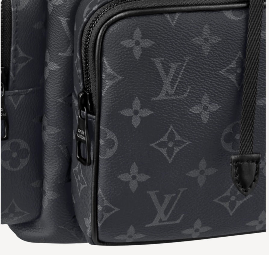 ◆大容量◆ LOUIS VUITTON バックパック バッグ トリオ 黒 M45538 SAC A DOS TRIO