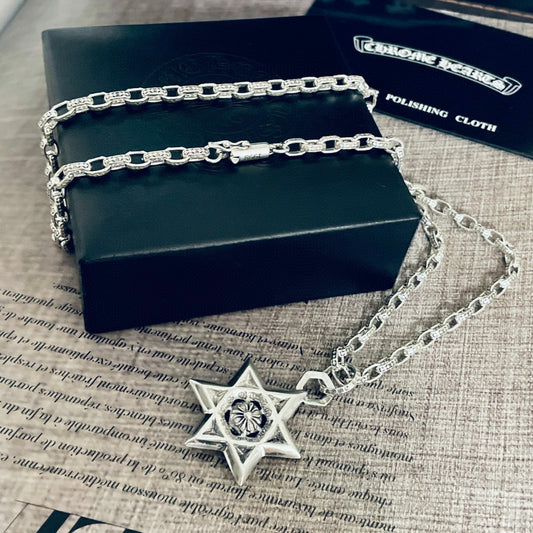 【Chrome Hearts】ネックレス、新しいネックレス万能シンプルファッションオーナメント11