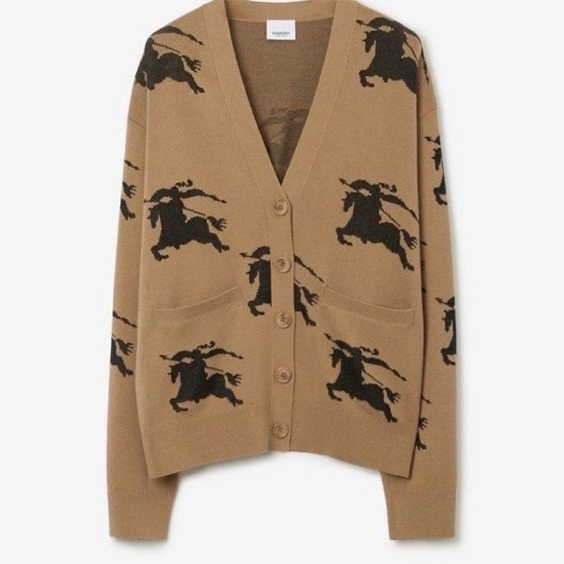 Burberry秋冬の新作Vネックカーディガン01 SS95654
