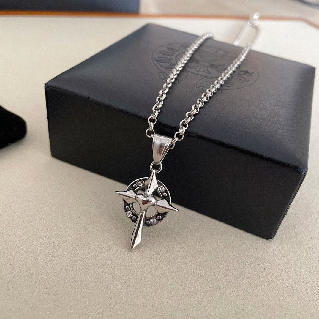 【CHROME HEARTS】ネックレス、新しいネックレス万能シンプルファッションオーナメント