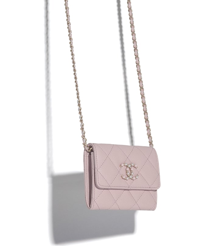 チェーンフラップ小銭入れ