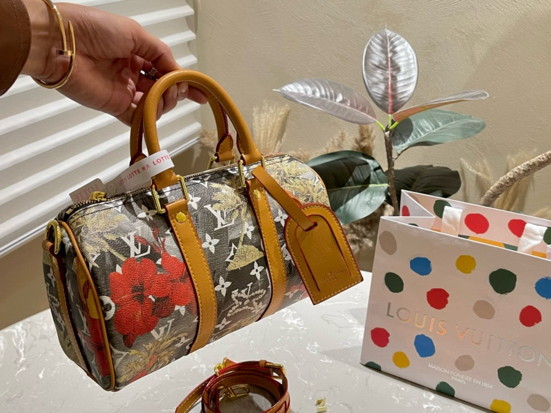 L&V 24の新モデル トラベルバッグ ボストンバッグ