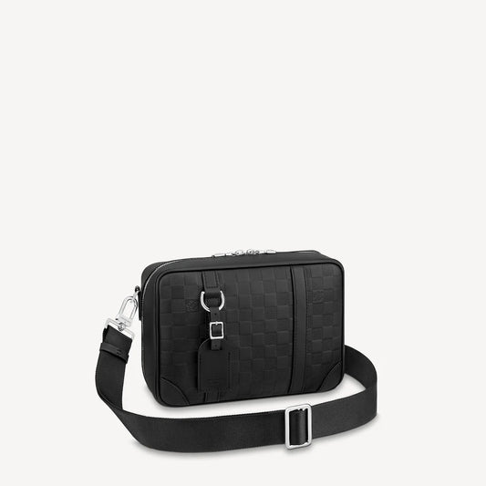 【新作☆直営店】LV シリウス・メッセンジャー ダミエ 黒 N45286