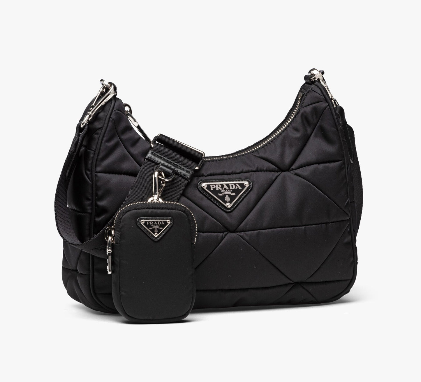 ☆PRADA プラダ パデッドナイロン ショルダーバッグ