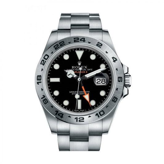 ロレックス エクスプローラーII ブラックROLEX EXPLORER II 216570