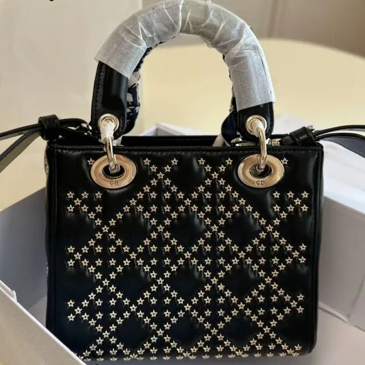 Lady Dior ディオールの小さな星の妃のハンドバッグ