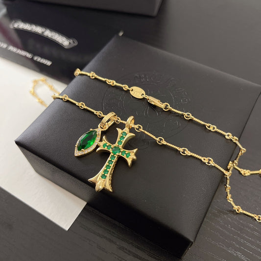 【Chrome Hearts】ネックレス、新しいネックレス万能シンプルファッションオーナメント