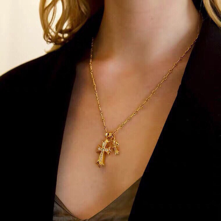 【Chrome Hearts】ネックレス、新しいネックレス万能シンプルファッションオーナメント