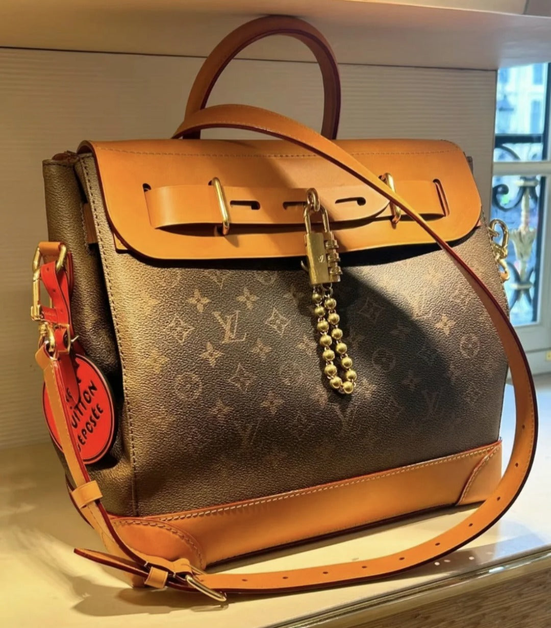 ★人気★【LOUIS VUITTON】スティーマー 30 トートバッグ