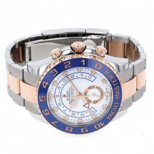 ヨットマスターⅡ ウォッチ : エバーローズロレゾール - オイスタースチール&18 CT エバーローズゴールド - M116681-0002