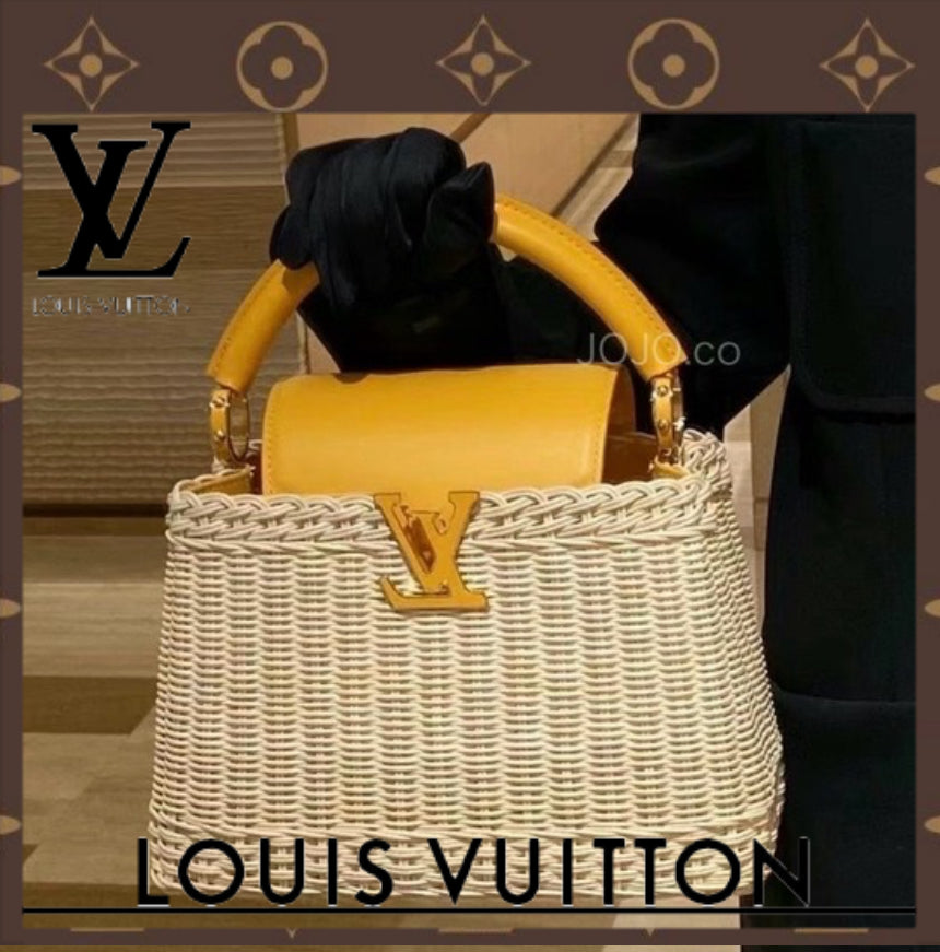 《人気のかごバッグ★》LouisVuittonハンドバッグカプシーヌ BB M24976