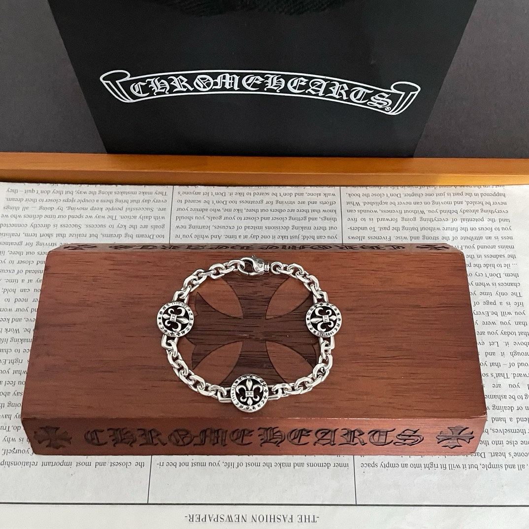 【CHROME HEARTS】ブレスレット、ファッションシンプルなスタイル