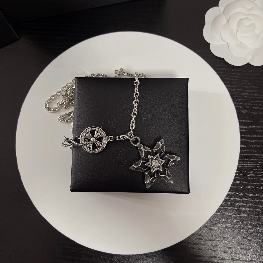 【CHROME HEARTS】ネックレス、新しいネックレス万能シンプルファッションオーナメント