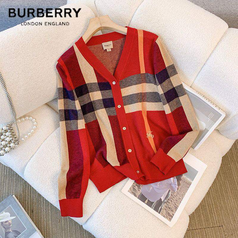 Burberry秋冬の新作Vネックカーディガン04 SS95652