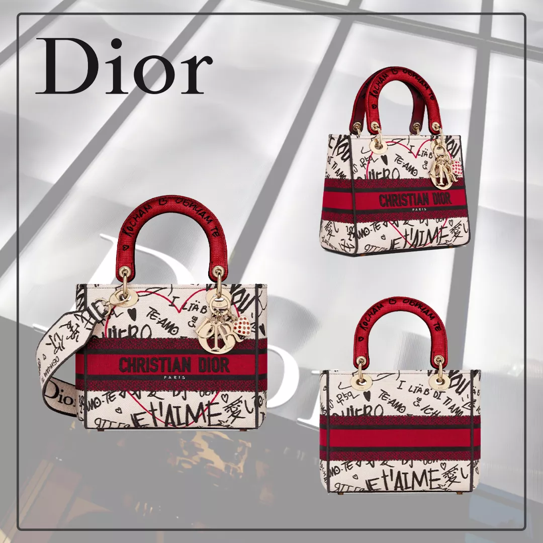 ディオール七夕限定 LADY D-LITEハンドバッグ中号