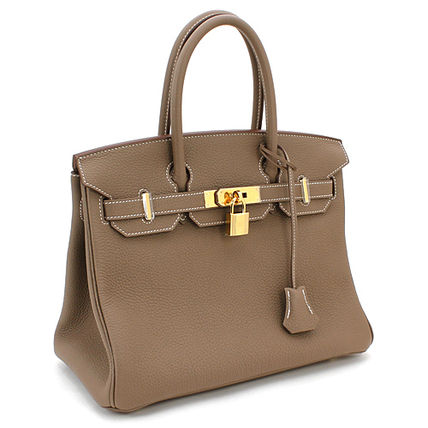 HERMES エルメス バーキン 30cm トゴ エトゥープ