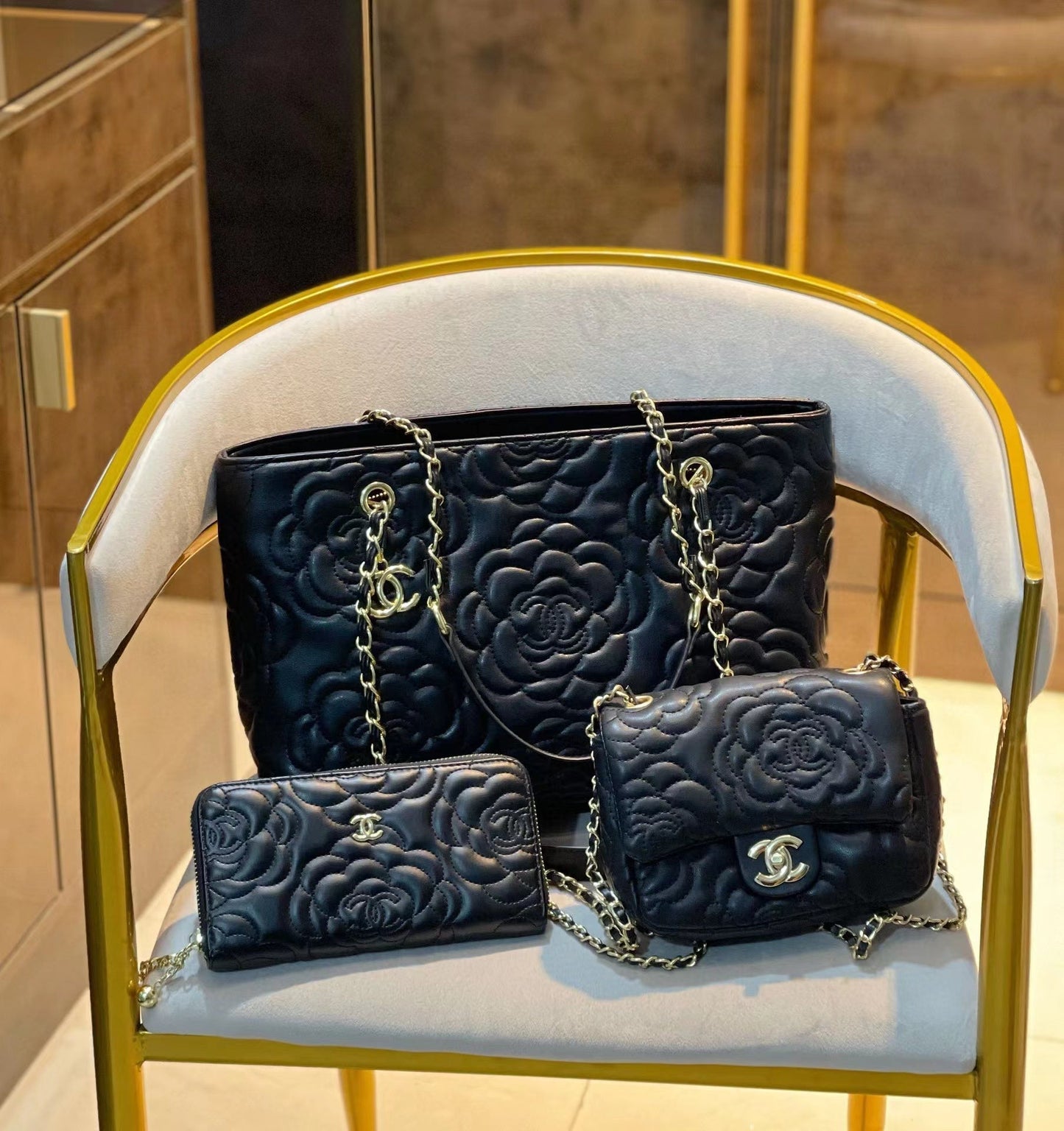 【Chane13】コンビネーション3点セット【80%割引+送料無料】