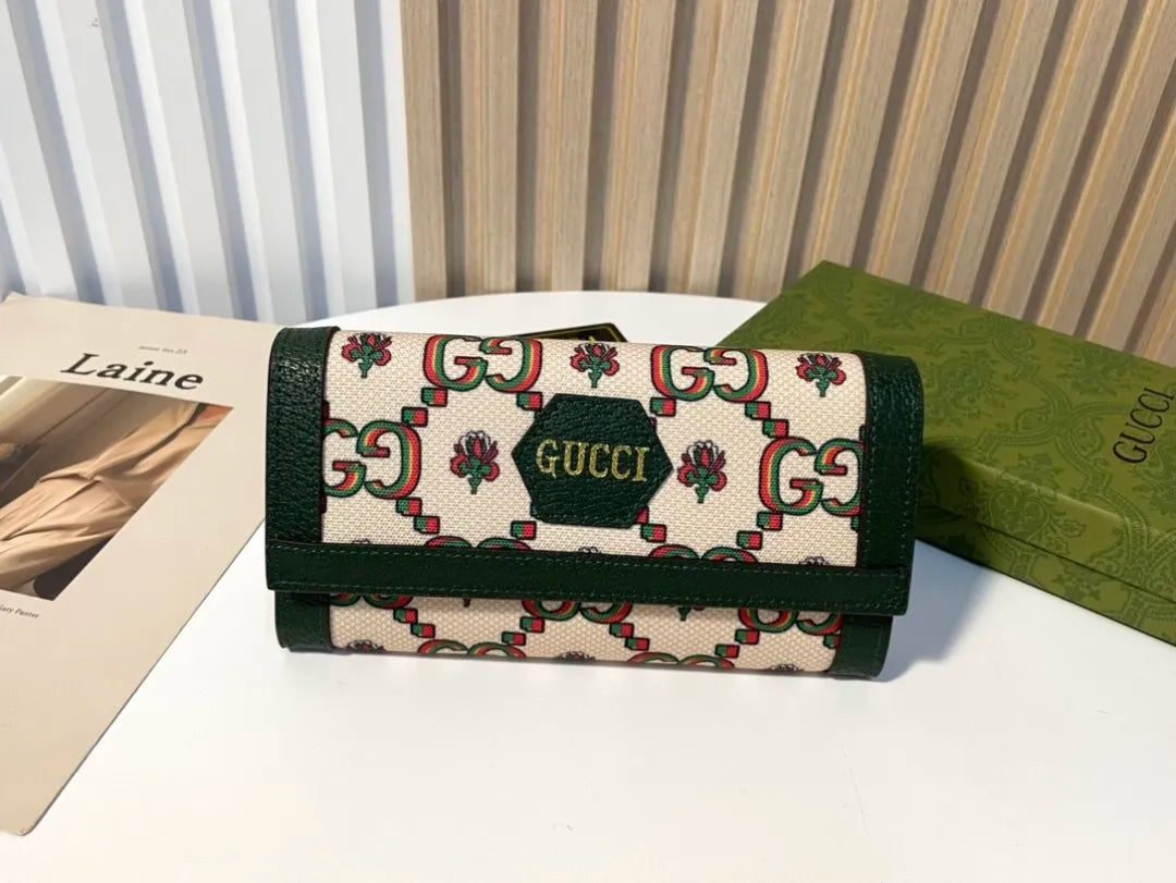 【gucci】限定-gucci-100周年記念-長財布【財布】