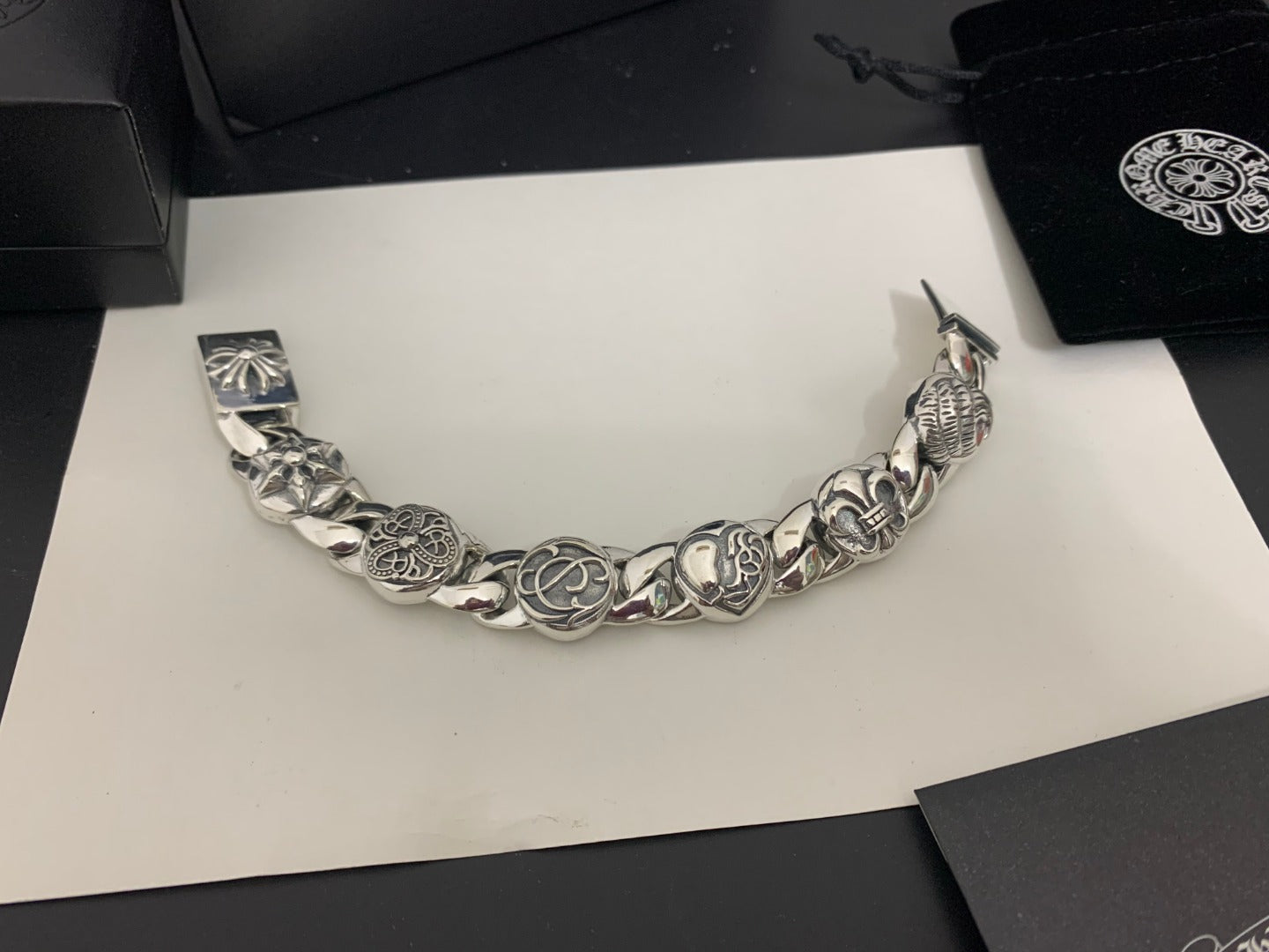 【 CHROME HEARTS 】ブレスレット、ファッションシンプルなスタイル