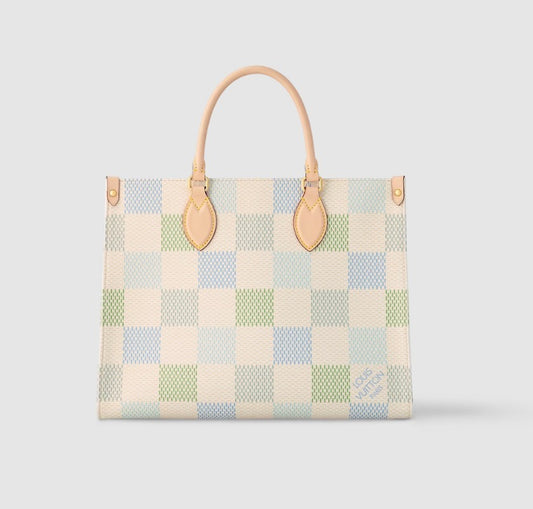 パステルカラー大人可愛い◎ Louis Vuitton トートバッグ ダミエ N40518