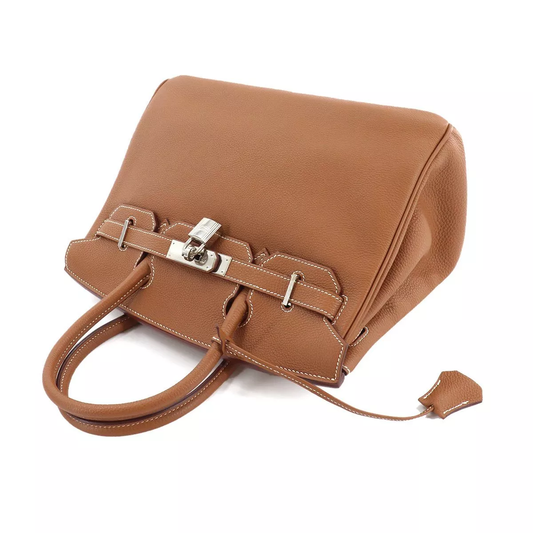 【HERMES】エルメス バーキン30 トゴ ブラウン【中古·未使用】