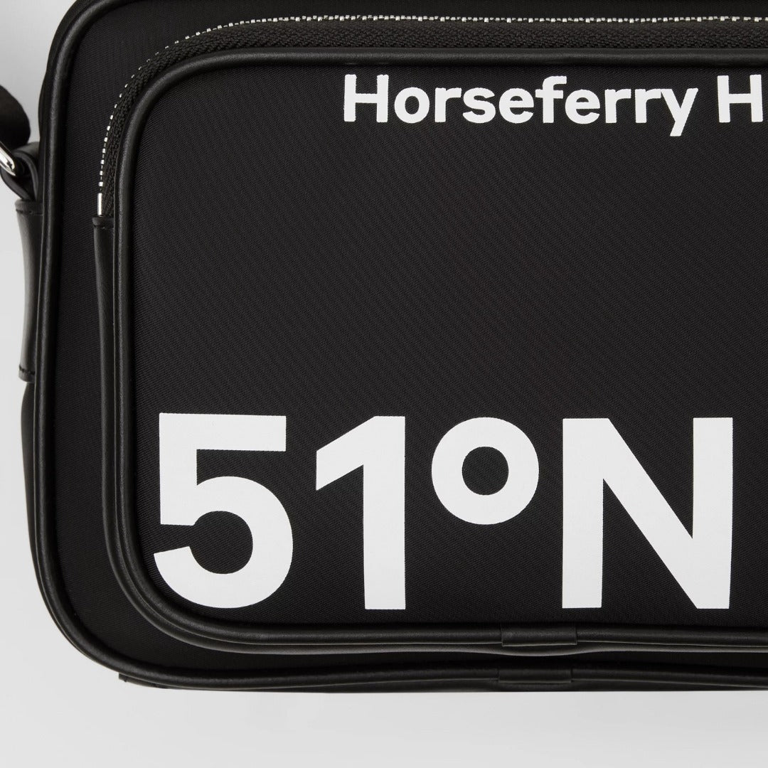 新作【BURBERRY】バーバリー プリント ナイロン ボディバッグ