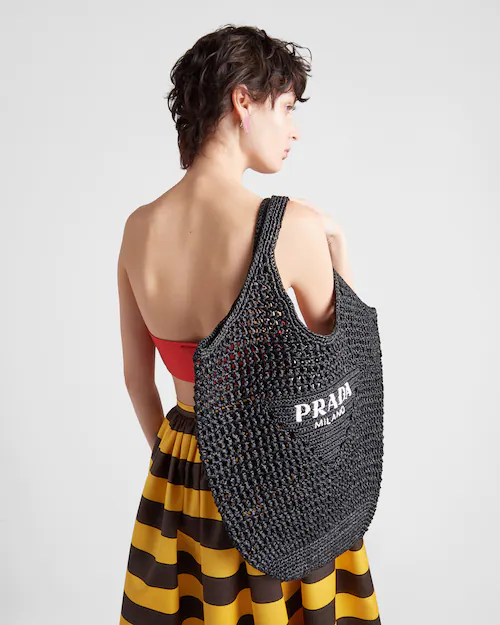 ラフィア トートバッグ