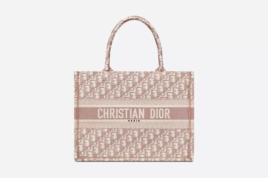 【新作★即納!】 DIOR BOOK TOTE トートバッグ ピンク 関税込