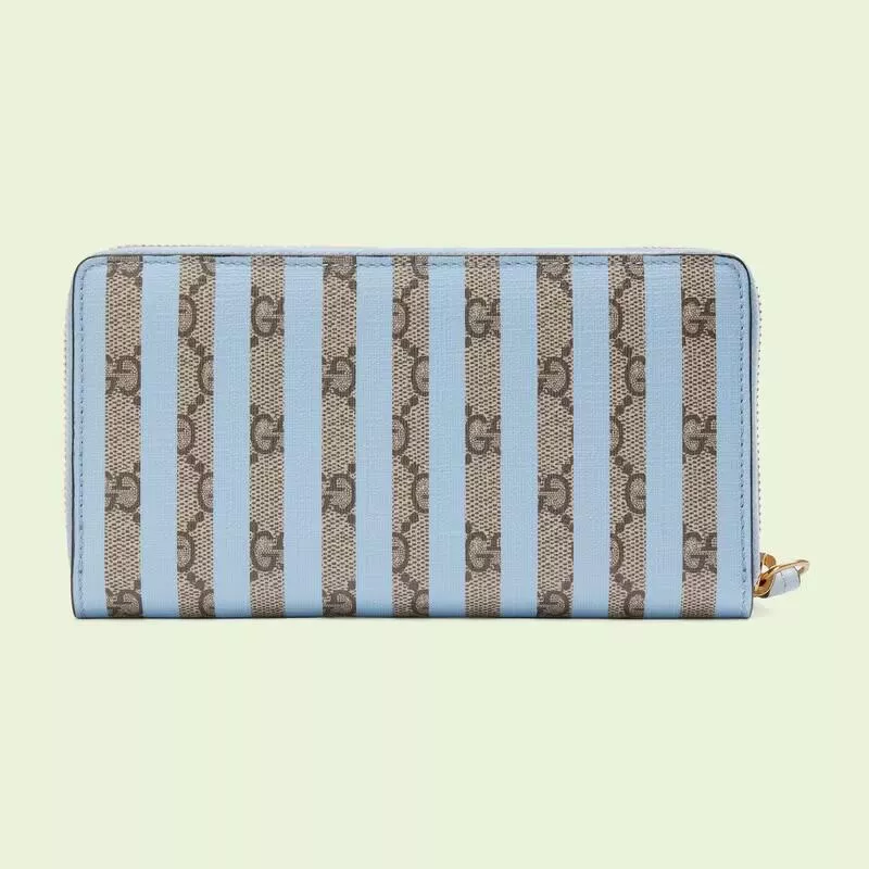 【GUCCI】GGスプリーム ダブルG ジップアラウンド 長財布
