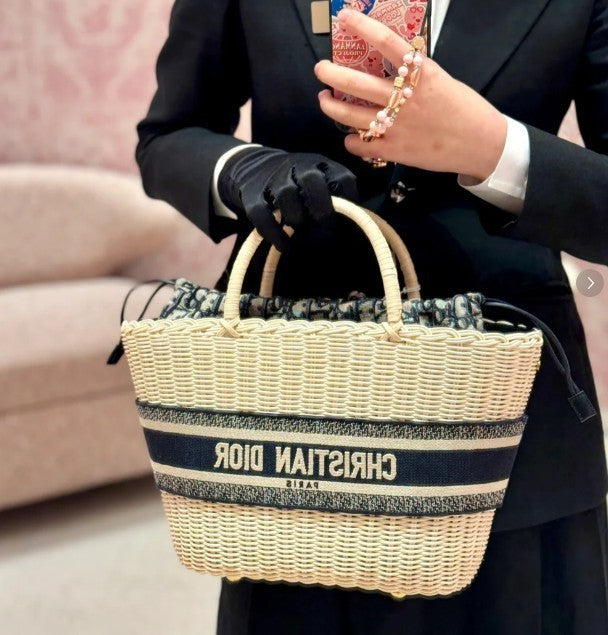 Dior☆パニエ シャポーバッグ カゴバック