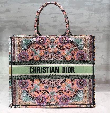 BOOK TOTE IN LIGHTS刺繍 ラージ*トートバッグ