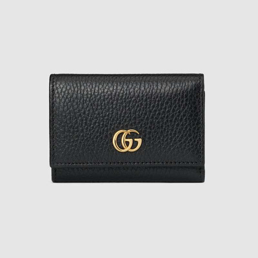 【GUCCI】3つ折り財布〔GGマーモント〕ミディアム ウォレット