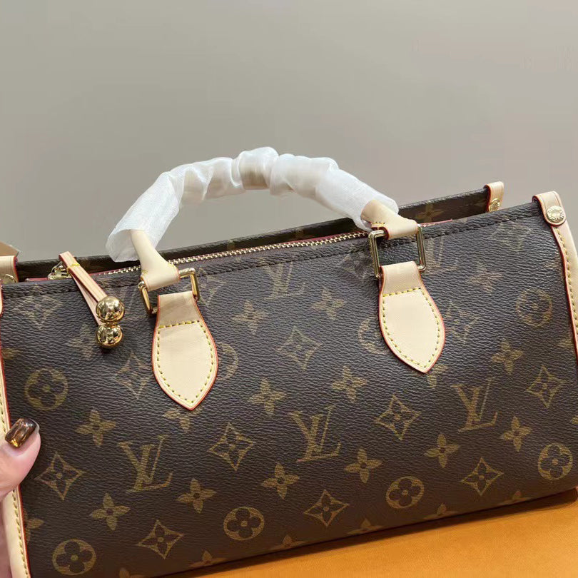 L&v Popincourt Haut ゴールデンボール 三角バッグ