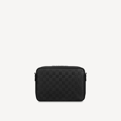 【新作☆直営店】LV シリウス・メッセンジャー ダミエ 黒 N45286