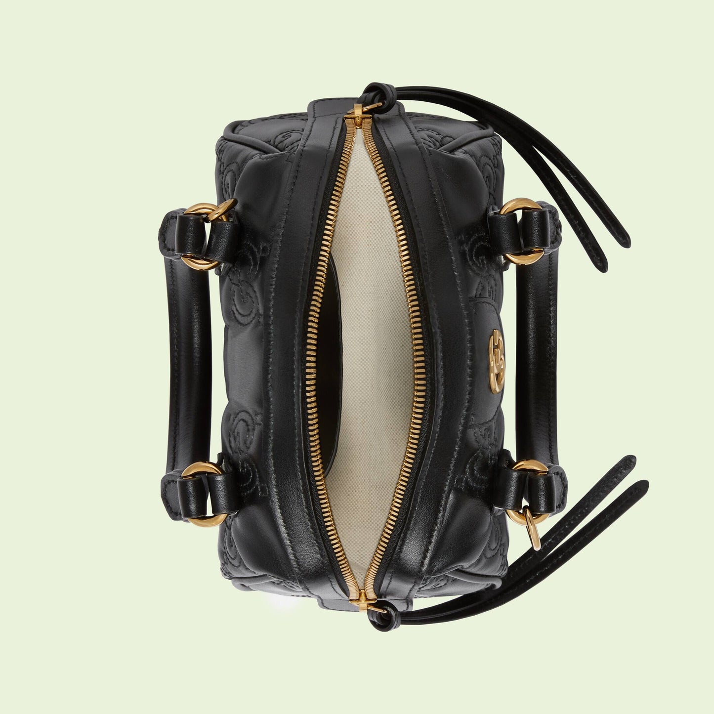 GG Matelasséキルティングレザーミニハンドバッグ