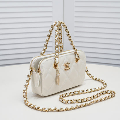 Chanel 23K gold coin chain bag-2 colors